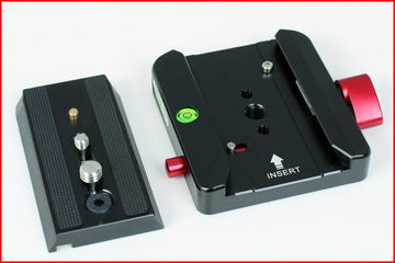 577 Rapid Connect Adapter w/ Quick Release Plate Compatible Manfrotto 501PL Fr Slider Stabilizer